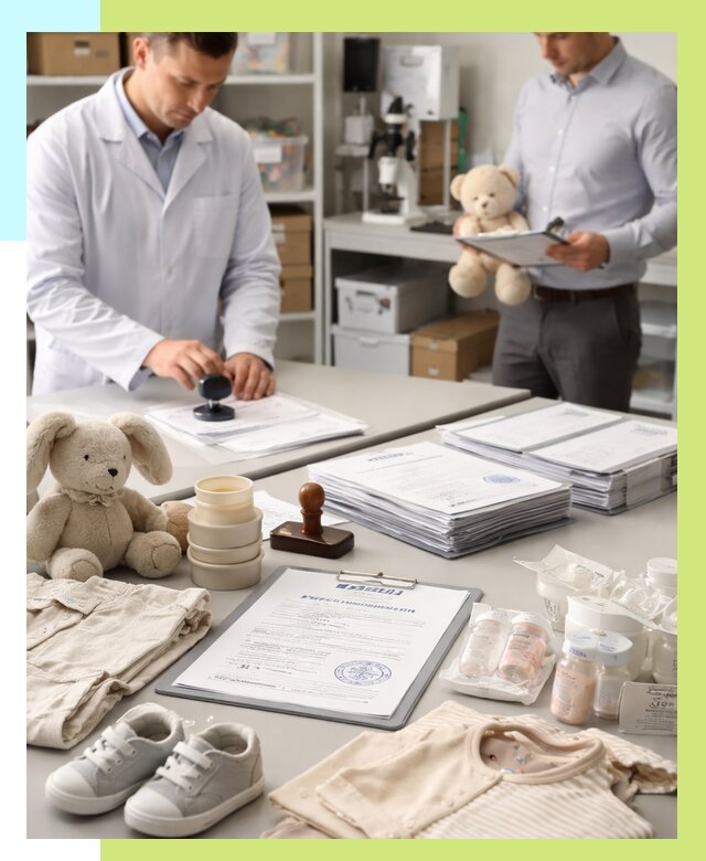 Сертификация детских товаров в Ангарске от 15411 р. | Алешин-Нгр