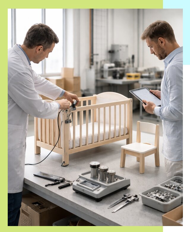 Сертификация детской мебели и проверка безопасности в Ангарске