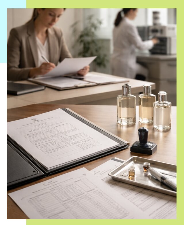 Сертификация парфюмерии в Ангарске от 15411 р. | Алешин-Нгр