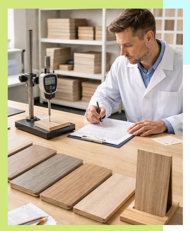 Сертификация ламината с испытаниями и оформлением документов в Ангарске
