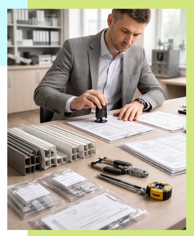 Сертификация ПВХ продукции в Ангарске от 8733 р., Алешин-Нгр