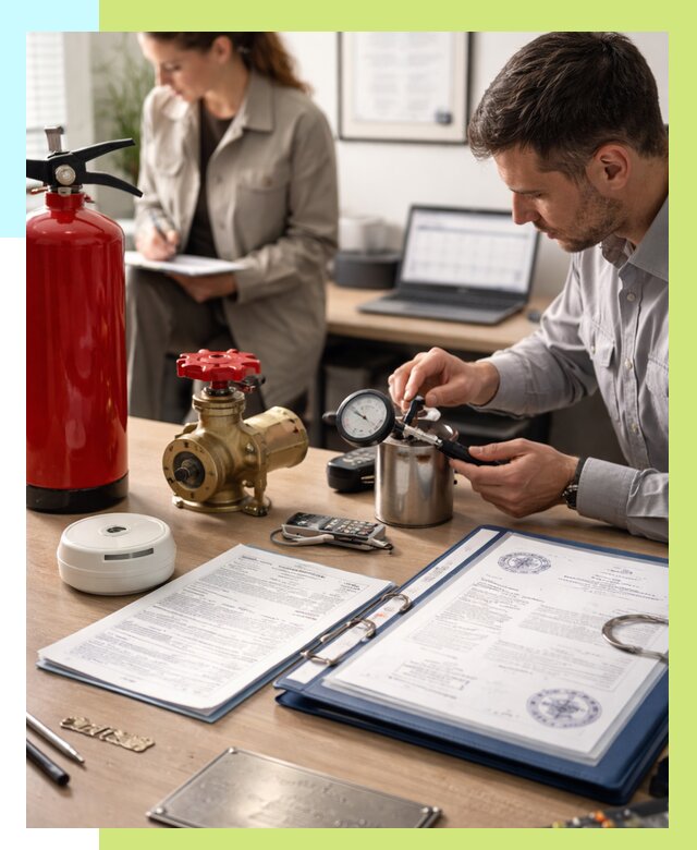 Сертификация пожарного оборудования в Ангарске от 15411 р.|Алешин-Нгр