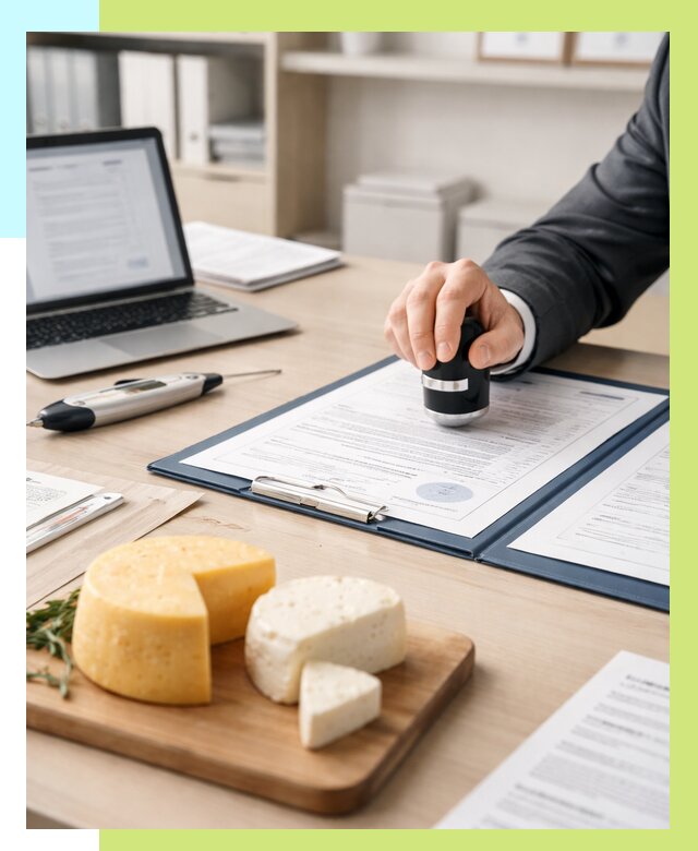 Сертификация сыров в Ангарске от 15411 р | Сертификат на сыр Алешин-Нгр