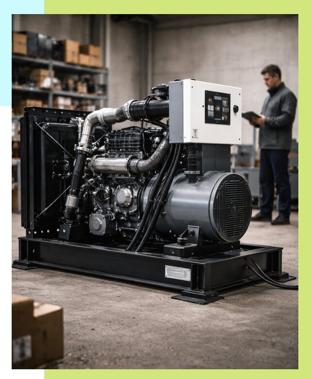 Сертификация дизель генераторов в Ангарске от 15411 р. | Алешин-Нгр