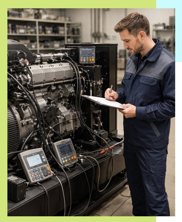Сертификация дизельных генераторов и их оборудования в Ангарске