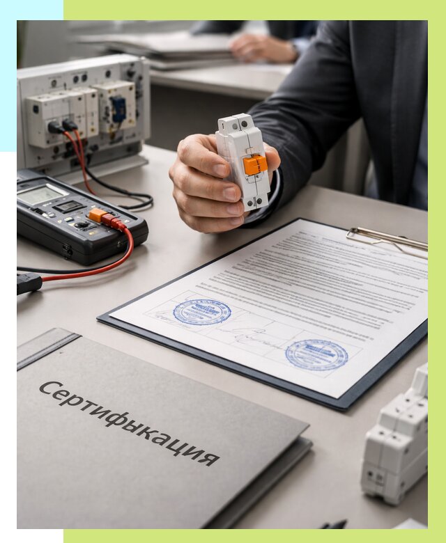 Сертификация выключателей под ключ в Ангарске от 15411 р. | Алешин-Нгр