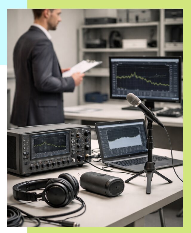 Сертификация аудиотехники в Ангарске от 15411 р., Алешин-Нгр