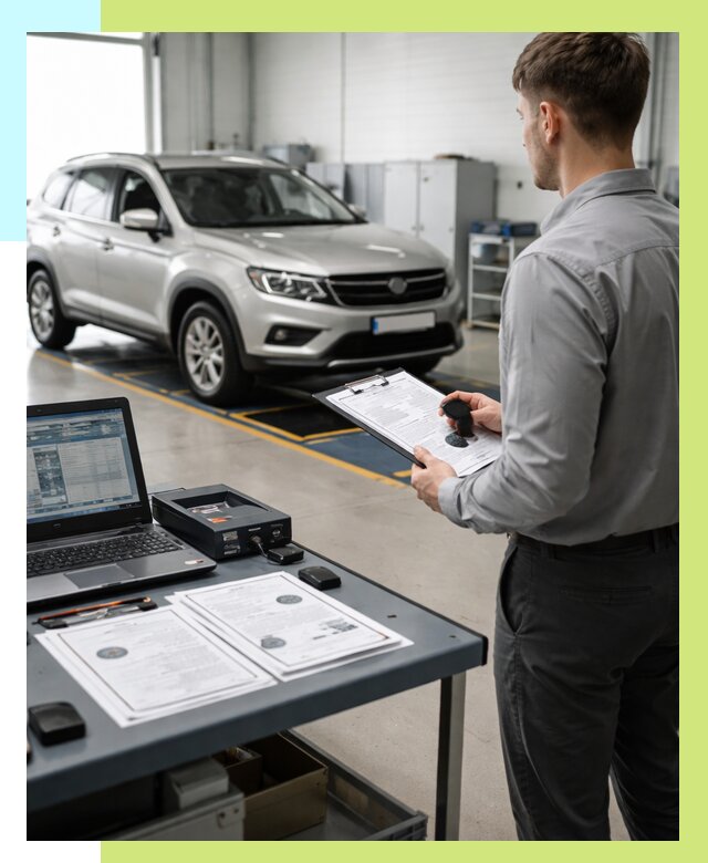 Сертификация транспортных средств в Ангарске от 12329 р. | Алешин-Нгр