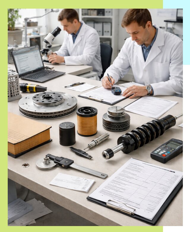 Сертификация автозапчастей и комплектующих в Ангарске по ГОСТ