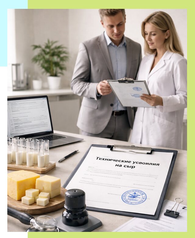 ТУ на сыры в Ангарске срочно от 12329 р. — оформление | Алешин-Нгр