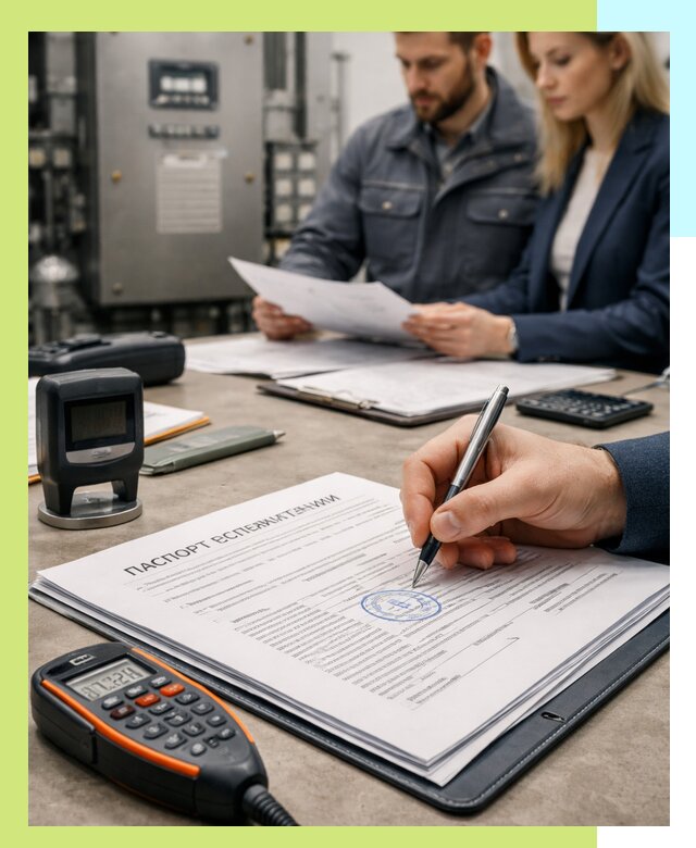 Оформление паспорта эксплуатации оборудования в Ангарске