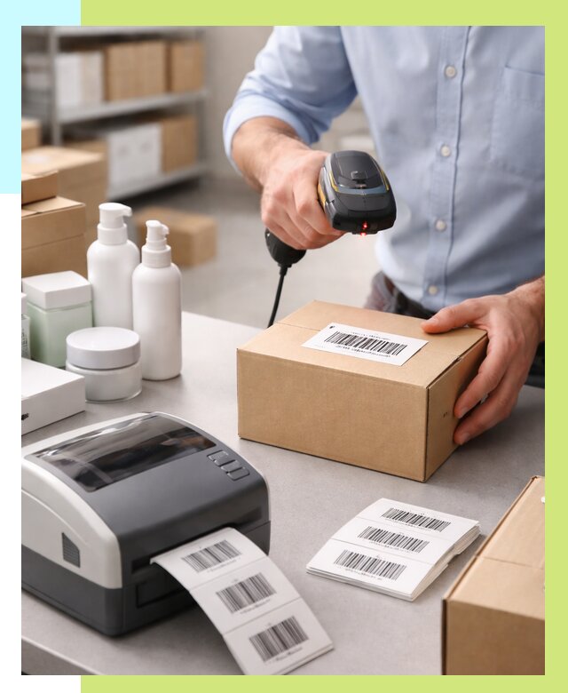 Штрихкодирование продукции в Ангарске от 4623 р. | Алешин-Нгр