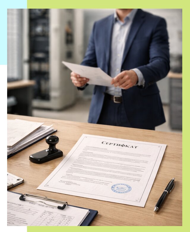 Сертификат на оборудование в Ангарске от 15411 р. | Алешин-Нгр