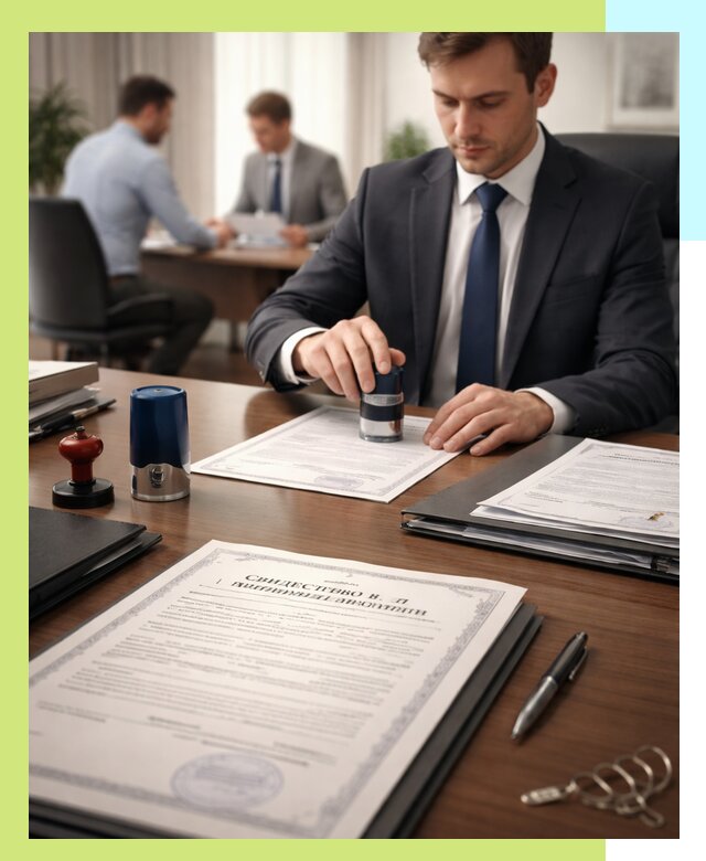 Оформление свидетельства о государственной регистрации в Ангарске