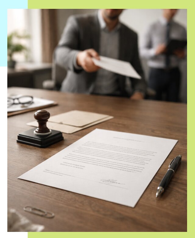 Отказное письмо по сертификации в Ангарске от 3596 р. | Алешин-Нгр