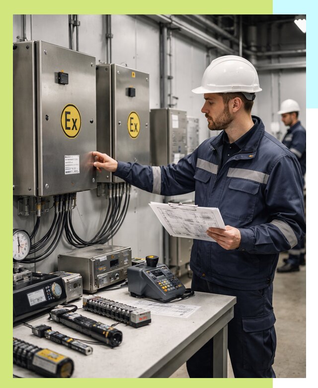 Сертификат взрывозащиты промышленного оборудования в Ангарске