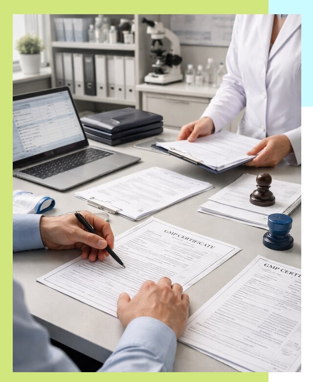 Оформление сертификата GMP в Ангарске для фармпроизводства