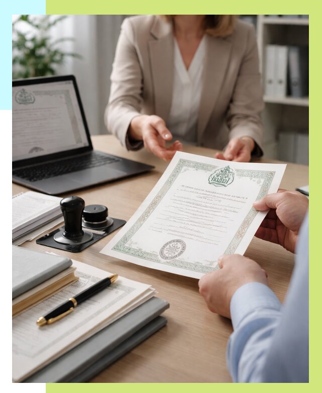 Халяль сертификат в Ангарске, получить от 15411 р. | Алешин-Нгр