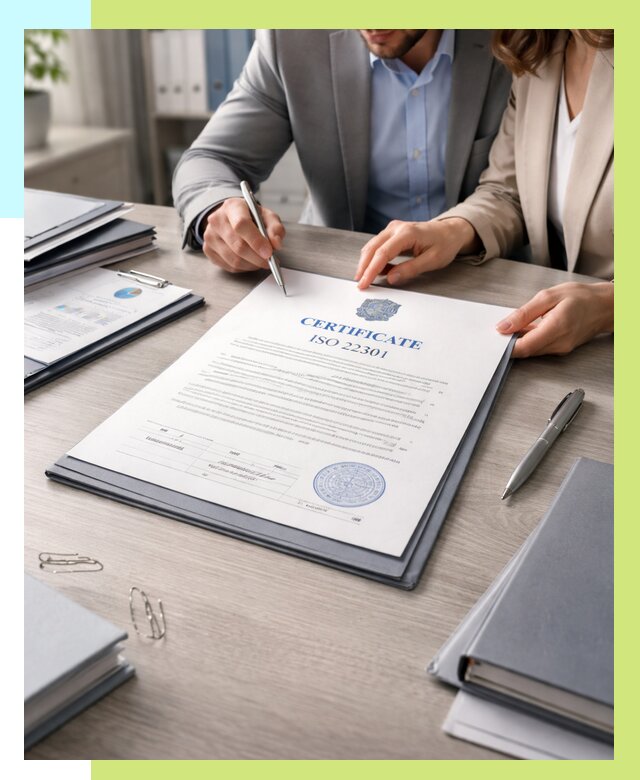Сертификат ISO 22301 в Ангарске от 46233 р. | Алешин-Нгр срочно