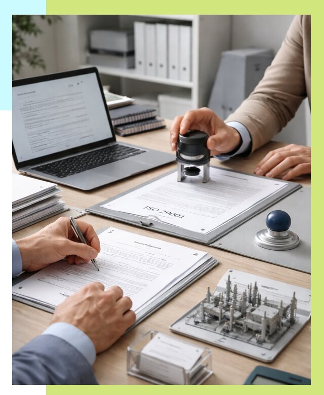 Сертификат ISO 29001 в Ангарске под ключ от 77055 р. | Алешин-Нгр