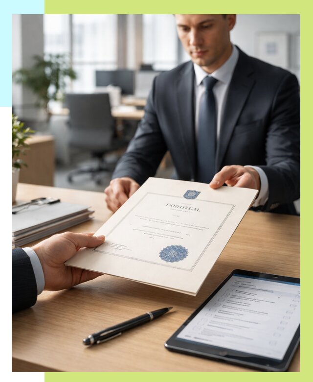 Сертификат ISO 30301 в Ангарске от 35959 р. | Алешин-Нгр - под ключ