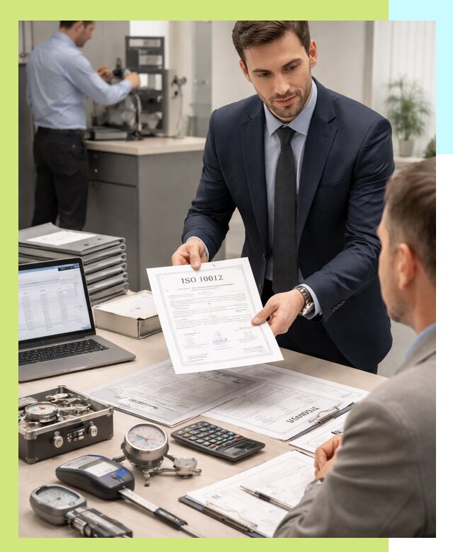 Выдача сертификата ISO 10012 по требованиям метрологии в Ангарске