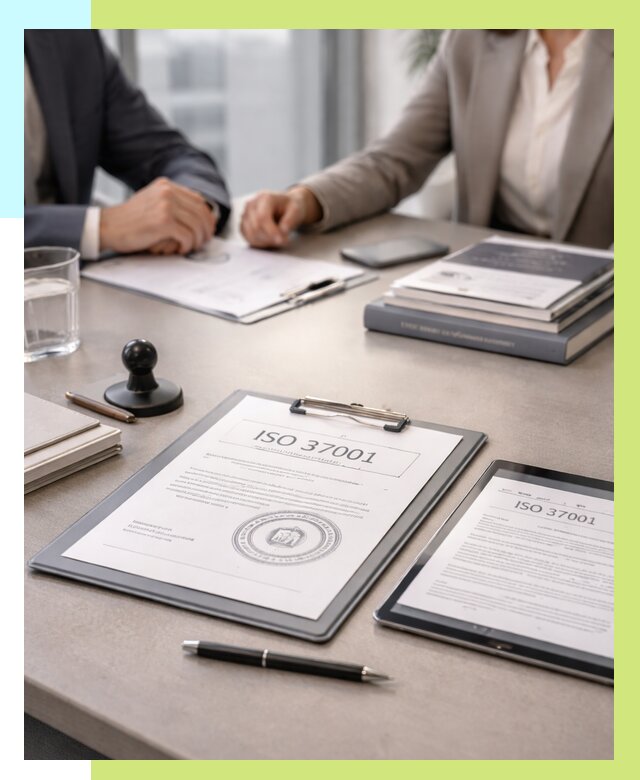 Сертификат ISO 37001 в Ангарске оформить от 123288 р. Алешин-Нгр