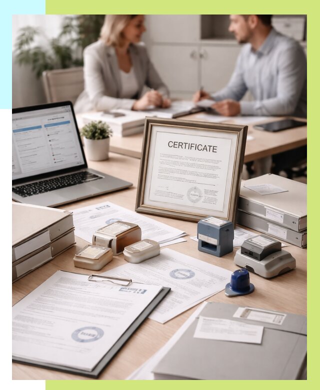 Сертификация компании в Ангарске от 46233 р. | Алешин-Нгр — заказ